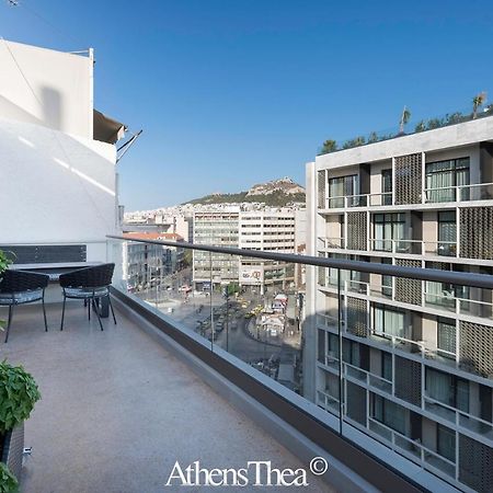 Athensthea Beta Luxury Penthouse Apt In Omonia Bagian luar foto