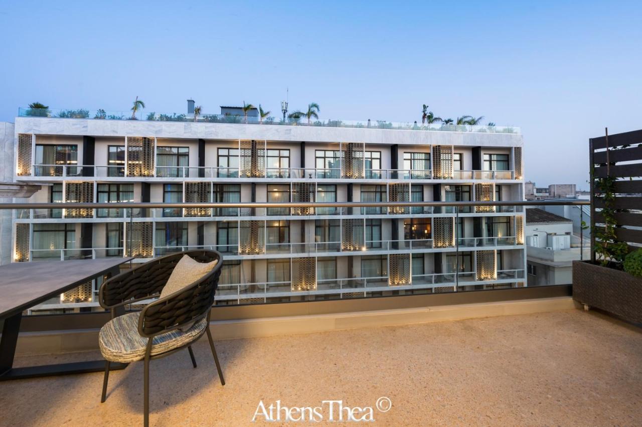 Athensthea Beta Luxury Penthouse Apt In Omonia Bagian luar foto