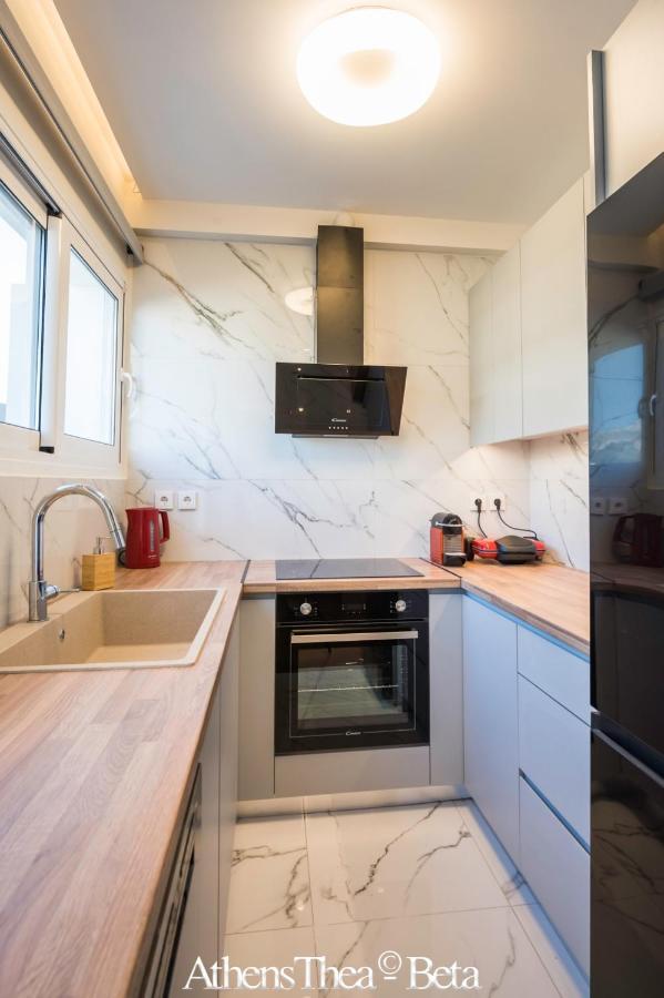 Athensthea Beta Luxury Penthouse Apt In Omonia Bagian luar foto