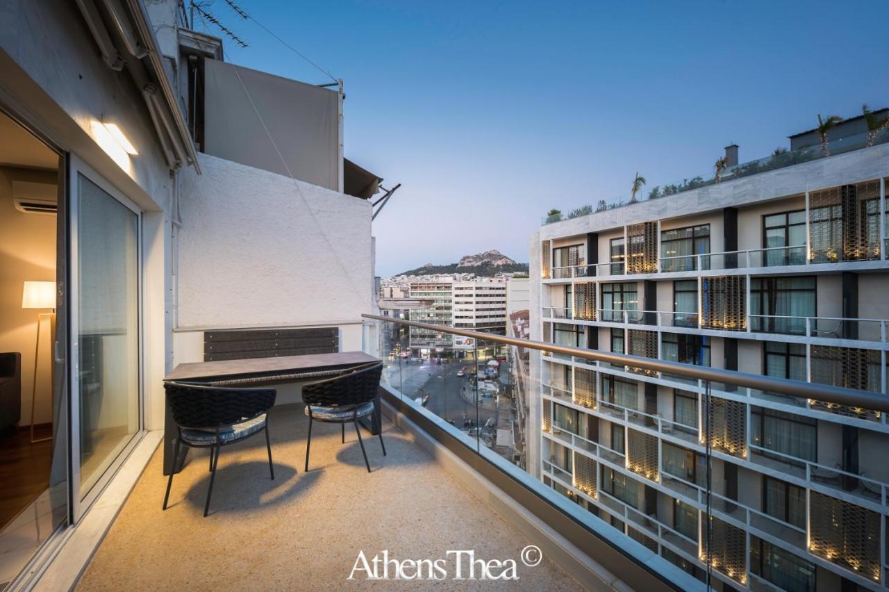 Athensthea Beta Luxury Penthouse Apt In Omonia Bagian luar foto