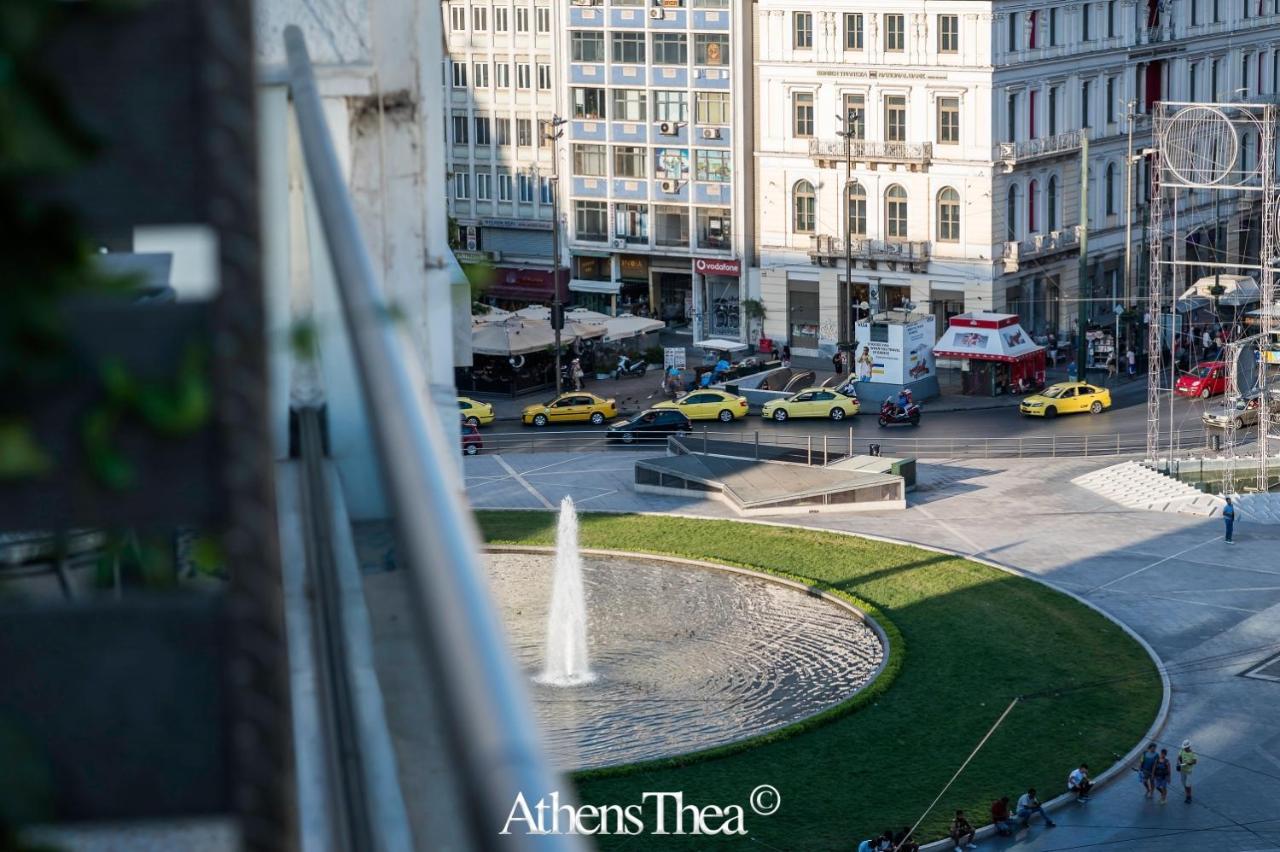 Athensthea Beta Luxury Penthouse Apt In Omonia Bagian luar foto